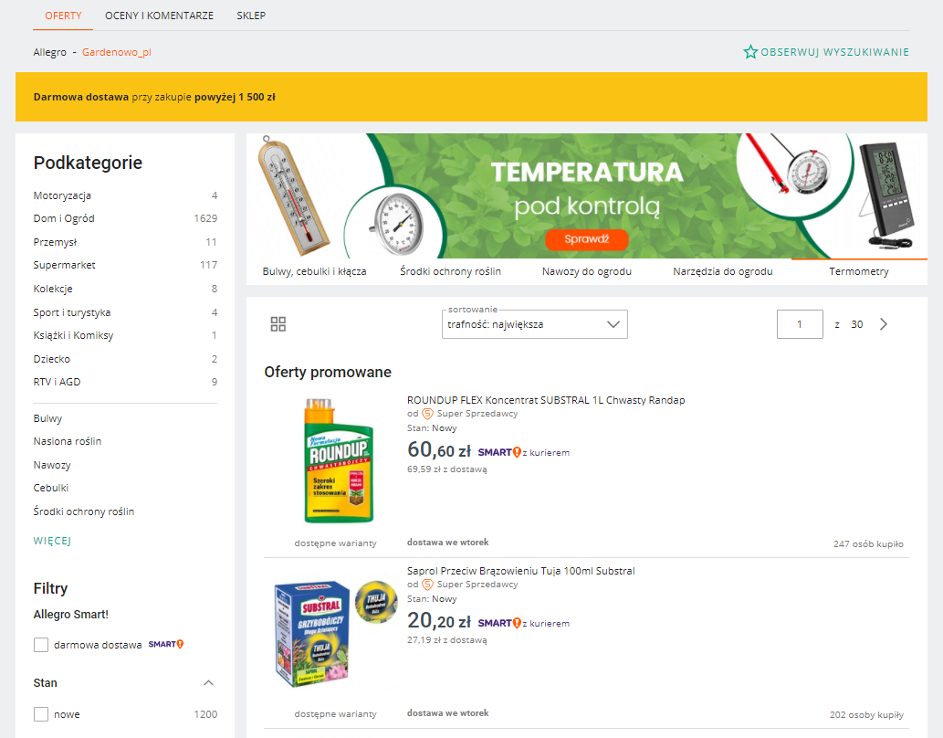  Case study branża dom i ogród