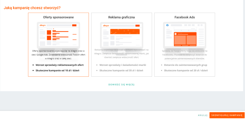 Allegro Ads - oferty sponsorowane